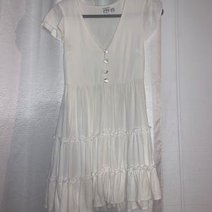 Princess Polly White Babydoll dress